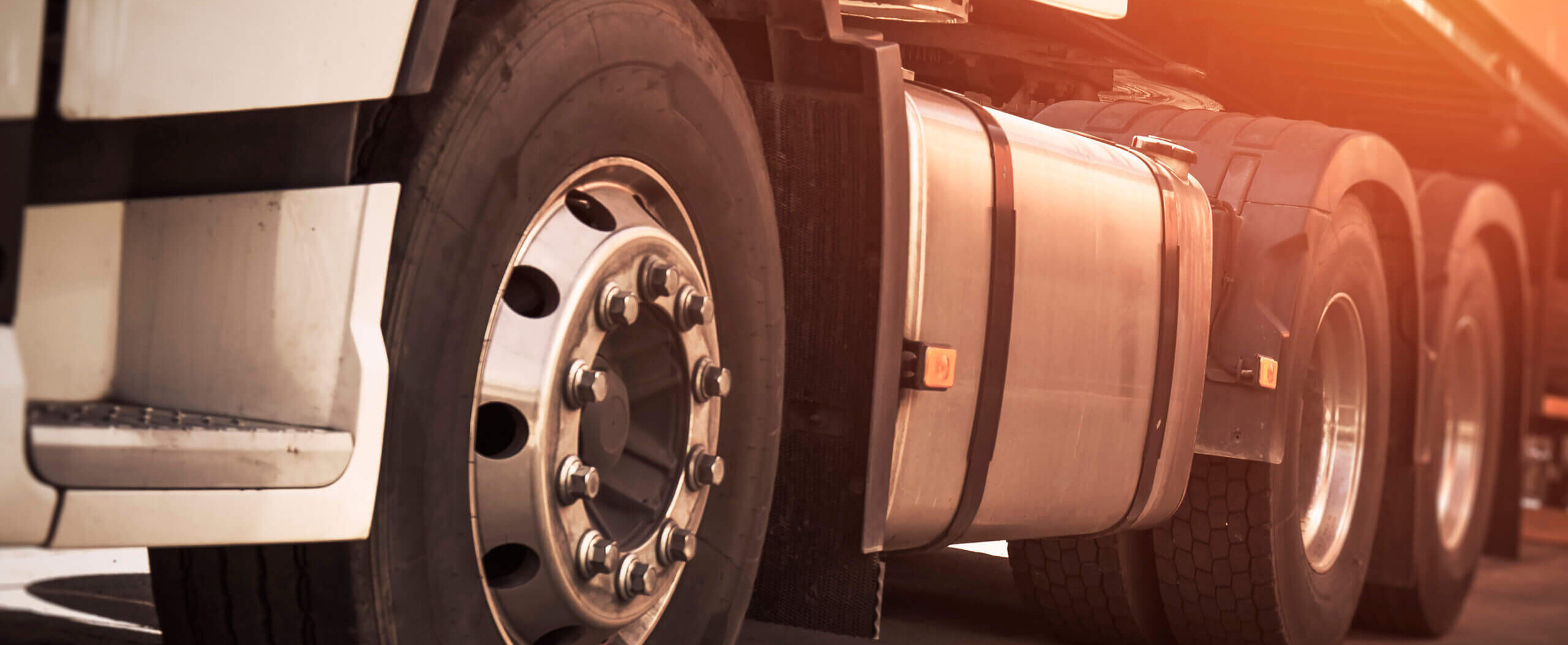 close-up image of truck