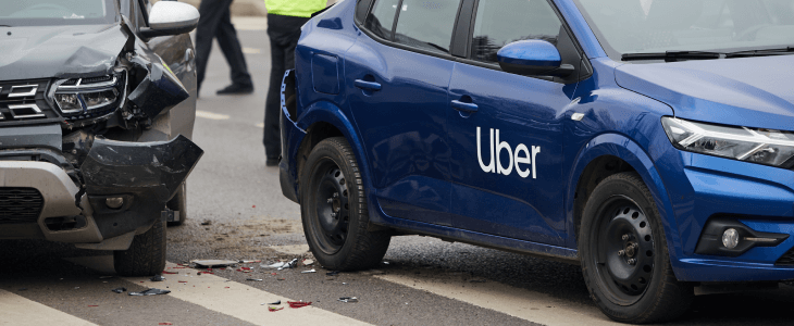 Uber accident in New York