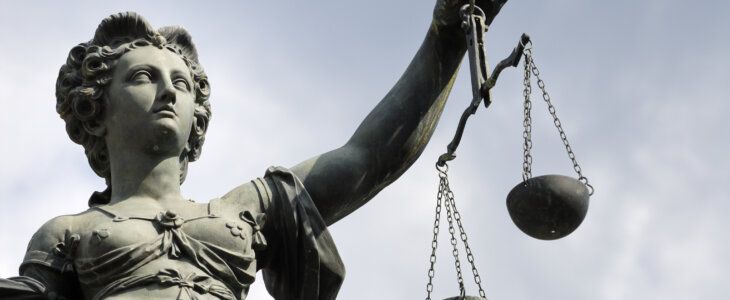 lady of justice holding scales