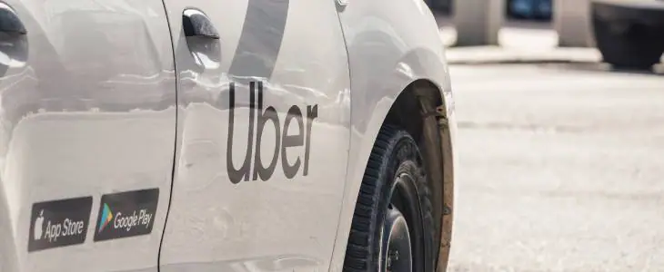 Uber car